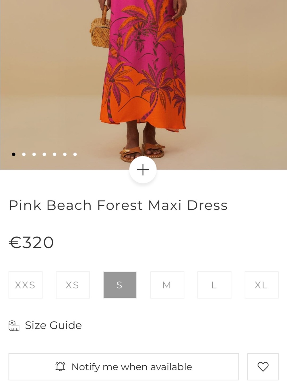 Farm Rio: Pink Beach Forest Maxi Dress - Picture 10 of 12